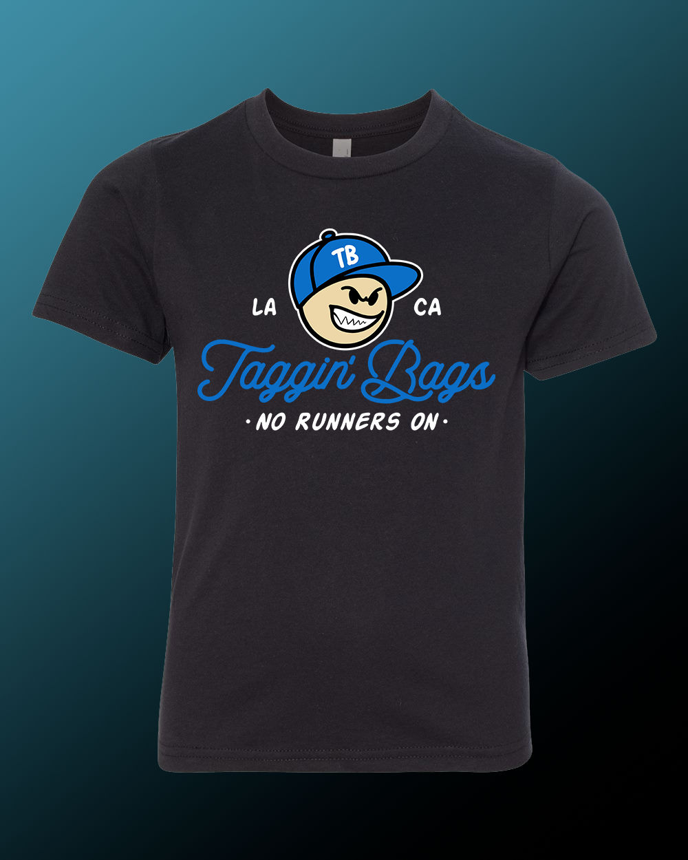 No Runners On Meanest Stickman (Black T)