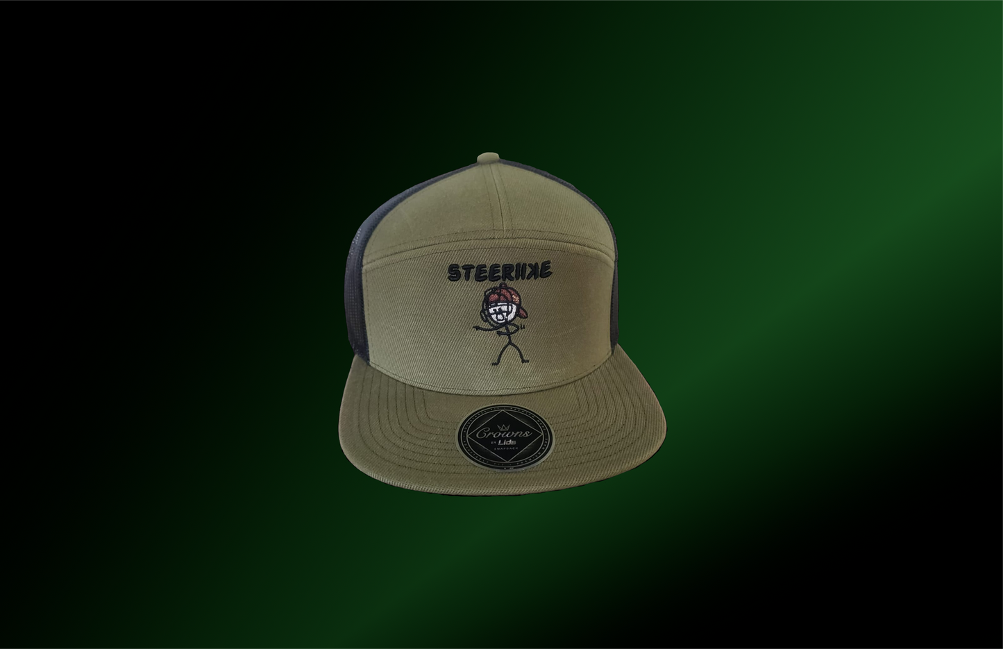 Steeriike (3D PUFF Snapback Cap)