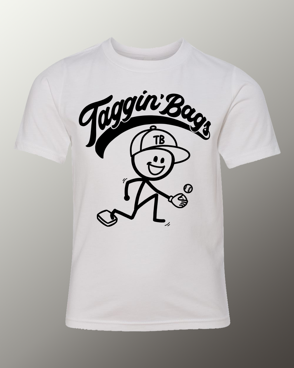 The Happy Stickman (White T)