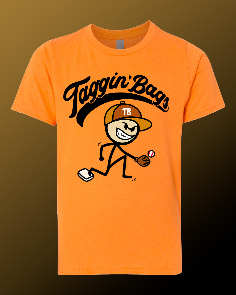 The Meanest Stickman (Orange T)